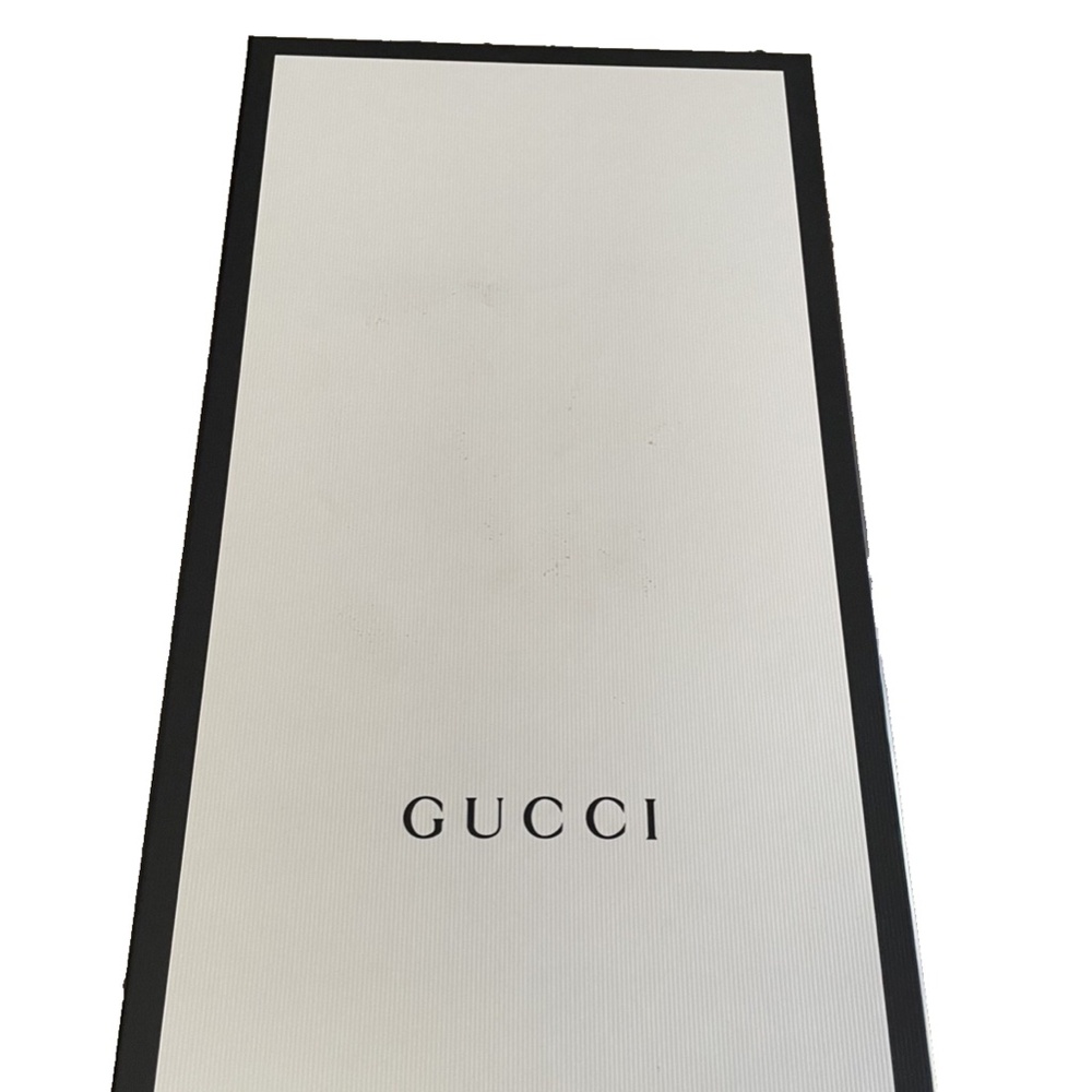 New in Box Men's Genuine Gucci Horsebit Agnello Plonge Shoes Black Size 8.5 - Picture 8 of 9